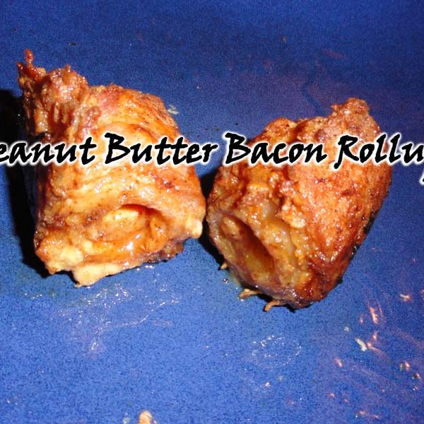 Peanut Butter Bacon Rollups Donald's Bacon Bytes