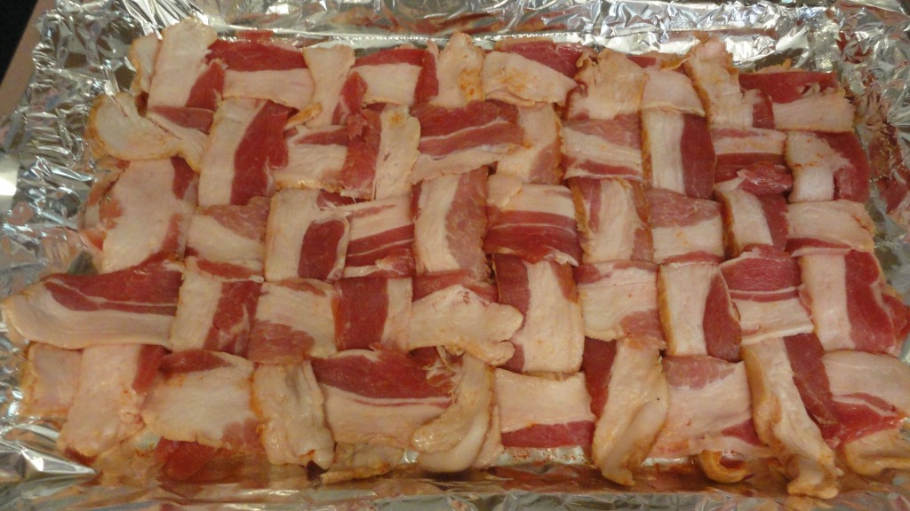 The bacon blanket (bacon weave)